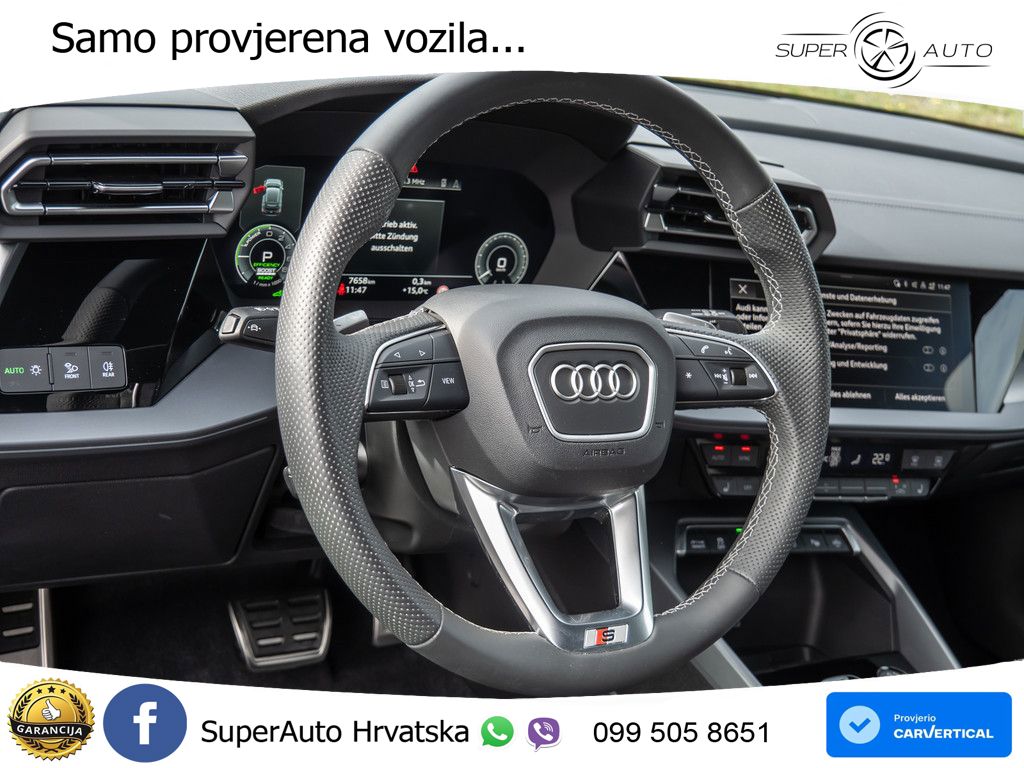 Audi A3 45 TFSIe (272 KS) S tronic S line LED+GR SJED+ACC