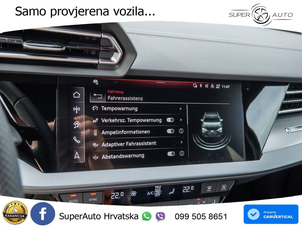Audi A3 45 TFSIe (272 KS) S tronic S line LED+GR SJED+ACC