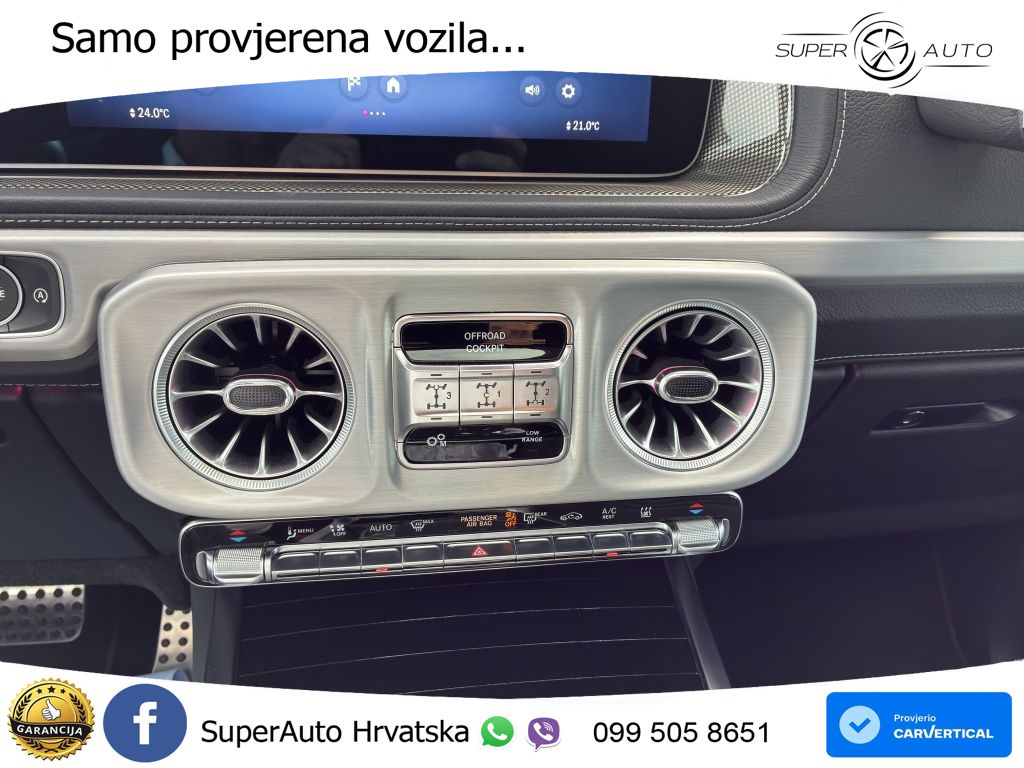 Mercedes G 450d Long (367 KS) 4MATIC 9G-TRONIC LED+GR SJED+ACC