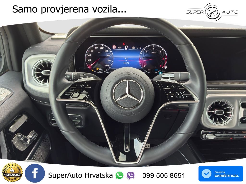 Mercedes G 450d Long (367 KS) 4MATIC 9G-TRONIC LED+GR SJED+ACC
