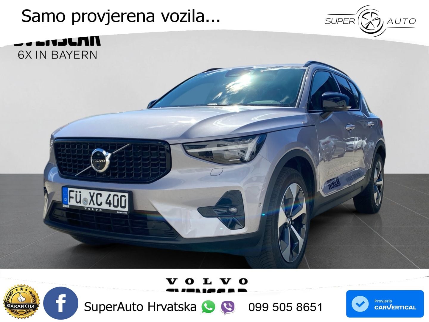 Volvo XC40 2.0 B3 163 KS Automatic LED+GR SJED+ACC