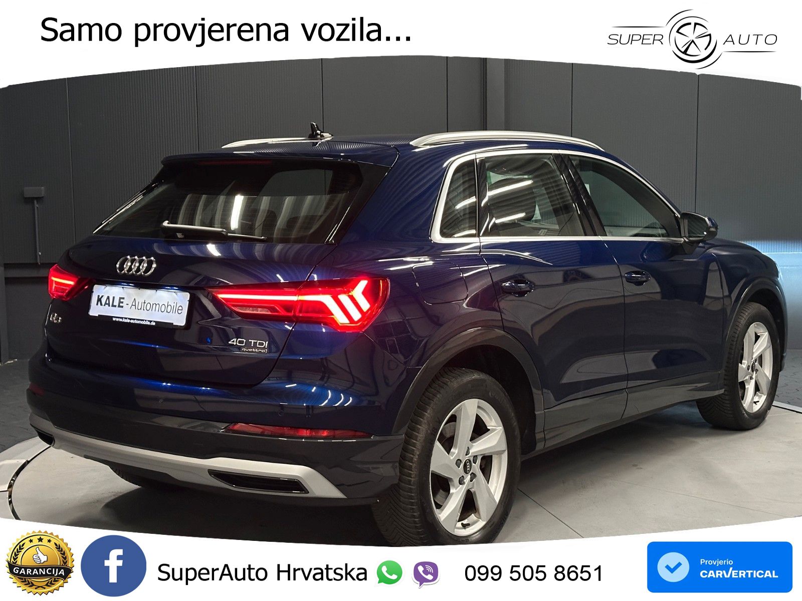 Audi Q3 40 TDI (200 KS) quattro S tronic advanced