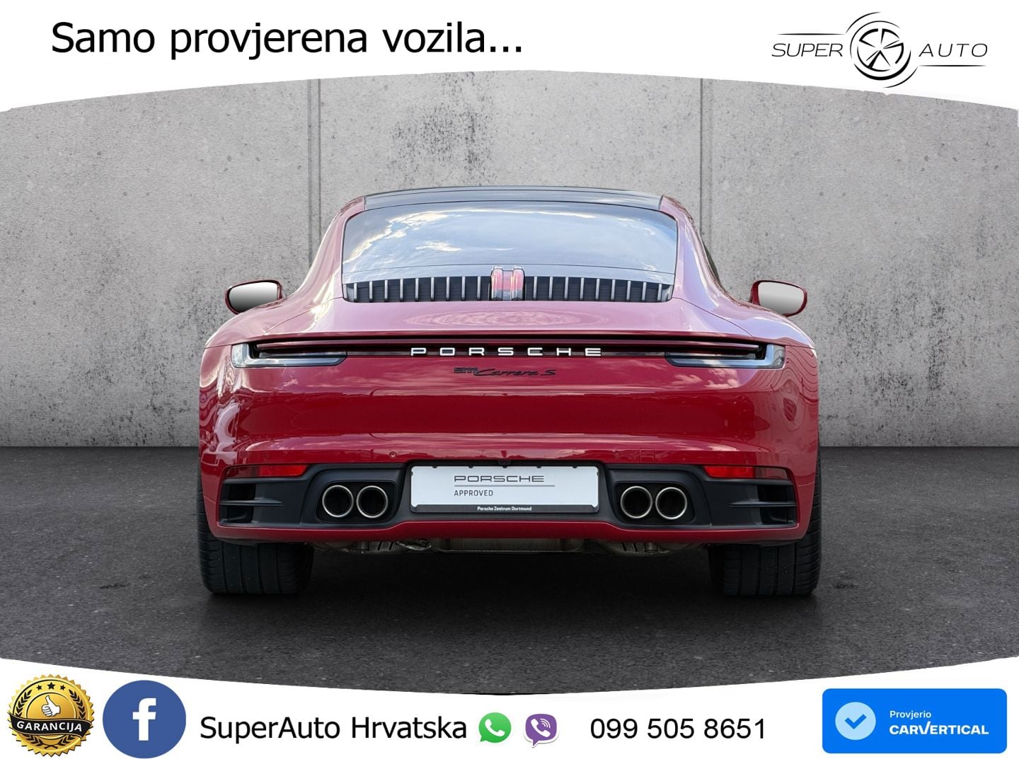 Porsche 911 Carrera S 3.0 (450 KS) PDK LED+GR SJED+ACC