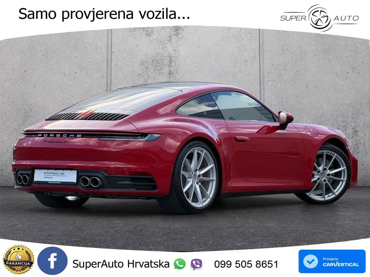 Porsche 911 Carrera S 3.0 (450 KS) PDK LED+GR SJED+ACC