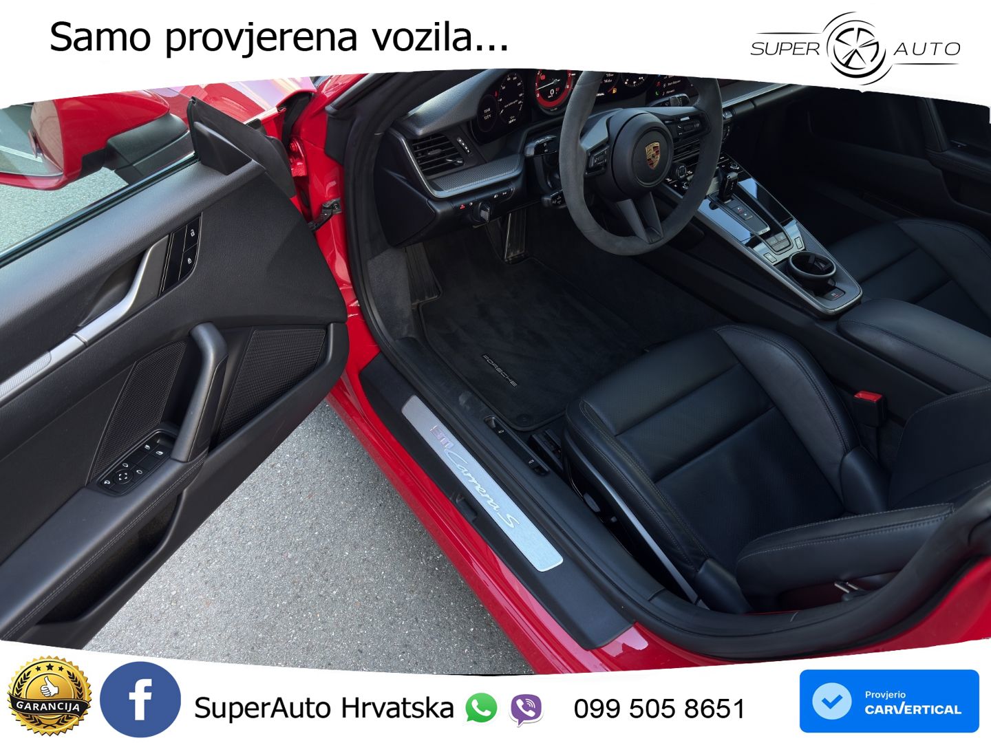 Porsche 911 Carrera S 3.0 (450 KS) PDK LED+GR SJED+ACC