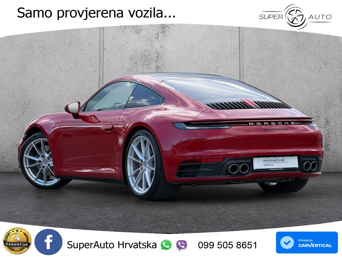 Porsche 911 Carrera S 3.0 (450 KS) PDK LED+GR SJED+ACC
