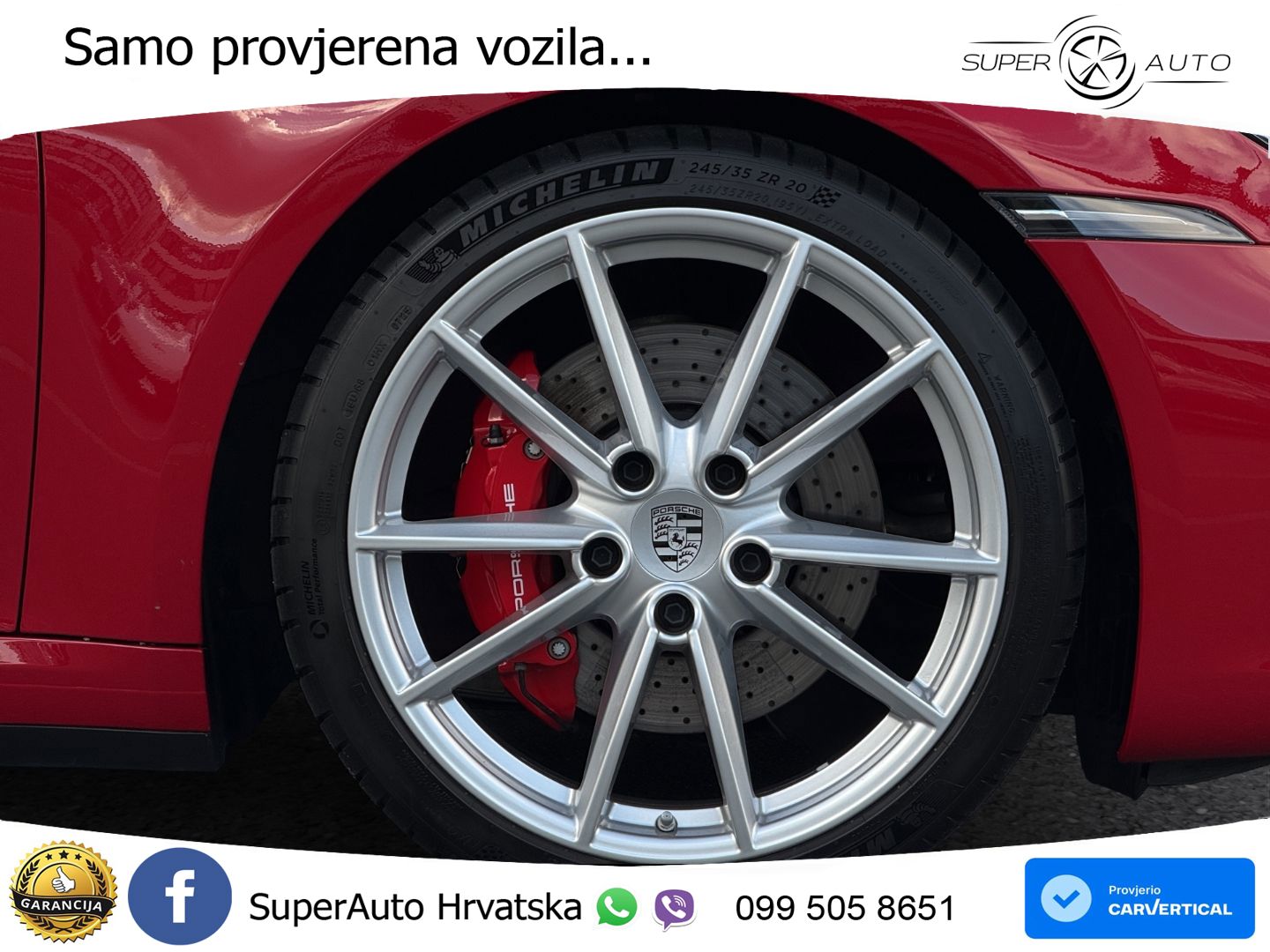 Porsche 911 Carrera S 3.0 (450 KS) PDK LED+GR SJED+ACC