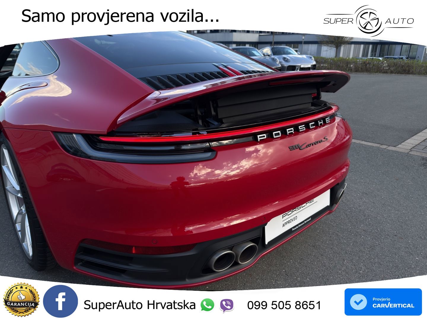 Porsche 911 Carrera S 3.0 (450 KS) PDK LED+GR SJED+ACC