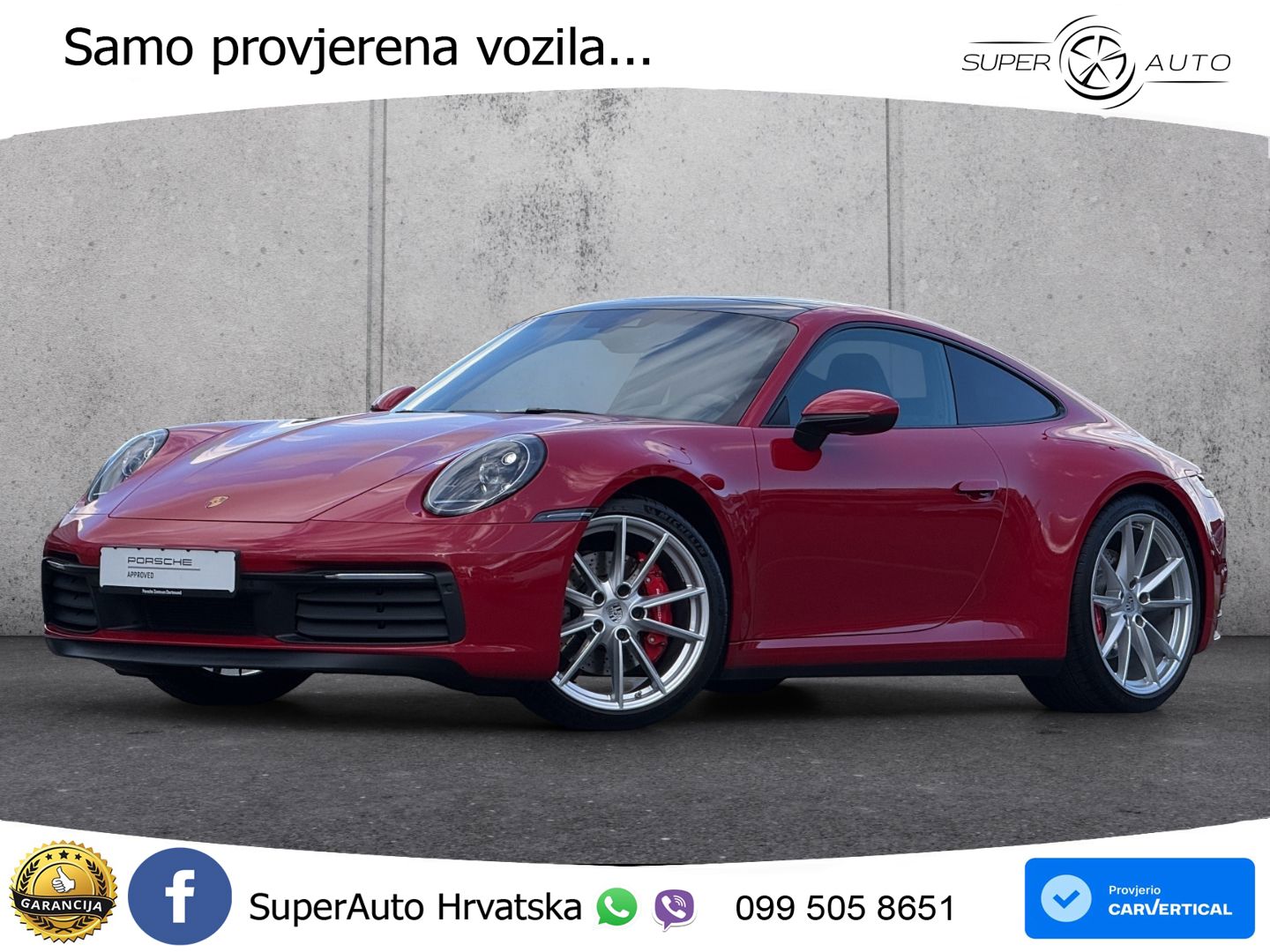 Porsche 911 Carrera S 3.0 (450 KS) PDK LED+GR SJED+ACC