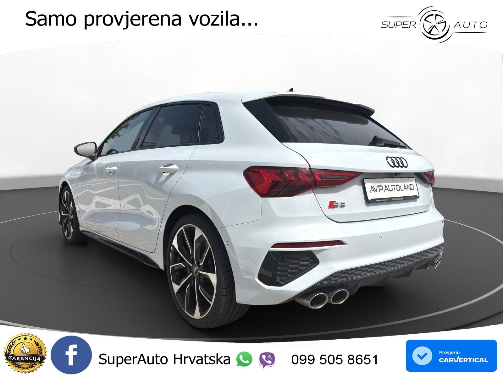 Audi S3 2.0 TFSI (310 KS) quattro S tronic MATRIX+GR SJED+KAM
