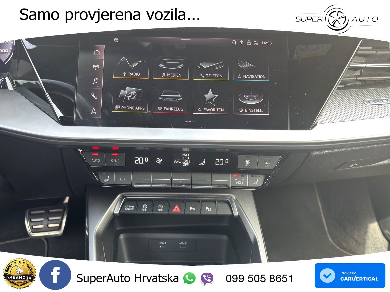 Audi S3 2.0 TFSI (310 KS) quattro S tronic MATRIX+GR SJED+KAM
