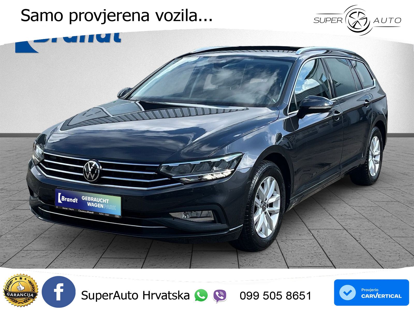 Volkswagen Passat Variant 2.0 TDI (122 KS) DSG Business LED+GR SJED+ACC