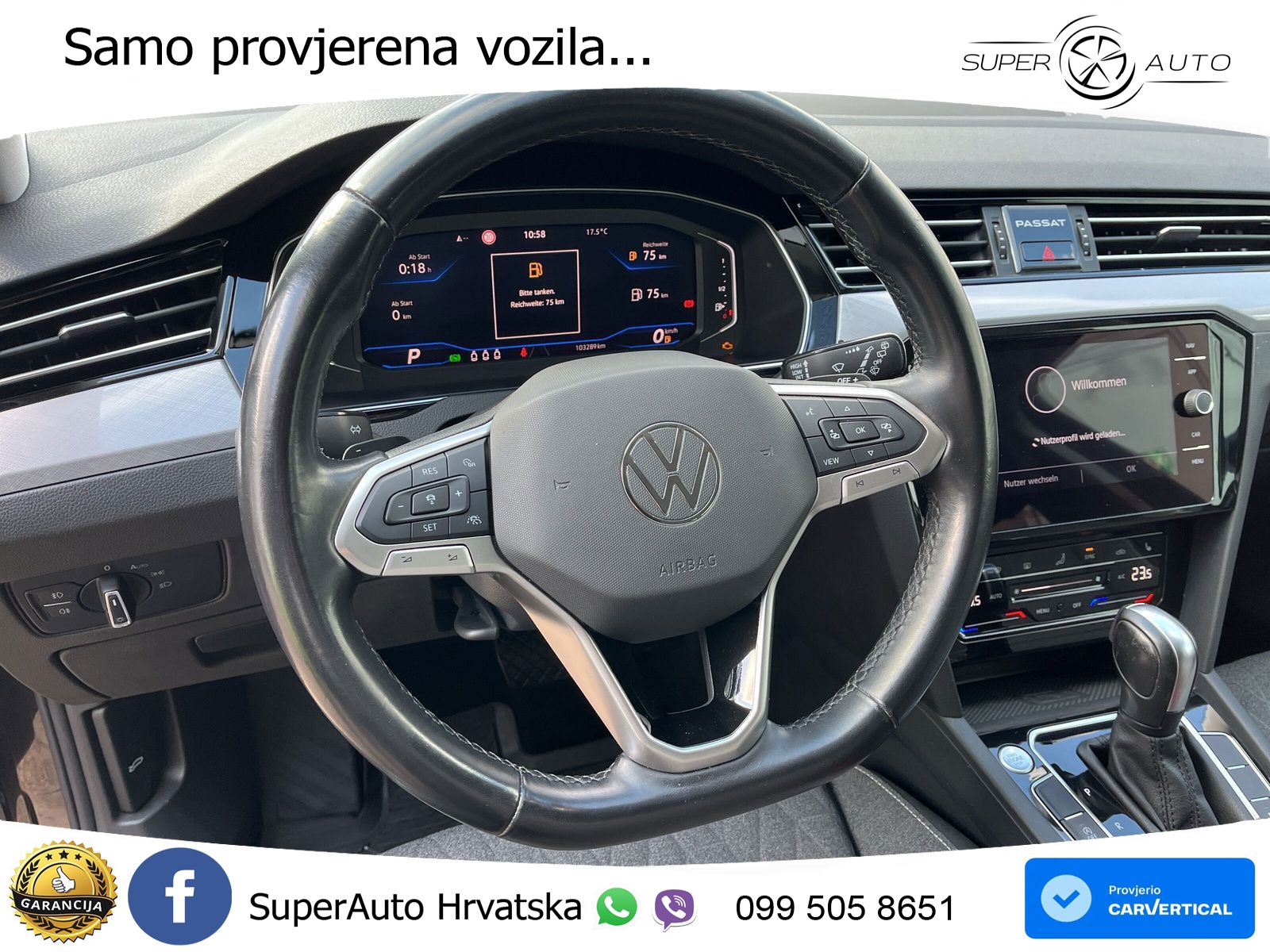 Volkswagen Passat Variant 2.0 TDI (122 KS) DSG Business LED+GR SJED+ACC