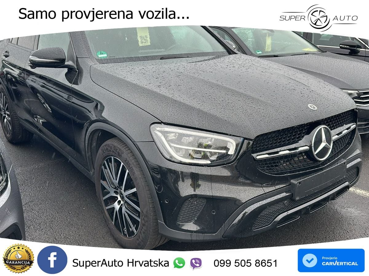 Mercedes GLC Coupe 220d (194 KS) 4MATIC G-TRONIC LED+GR SJED+ACC