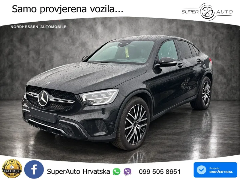 Mercedes GLC Coupe 220d (194 KS) 4MATIC G-TRONIC LED+GR SJED+ACC