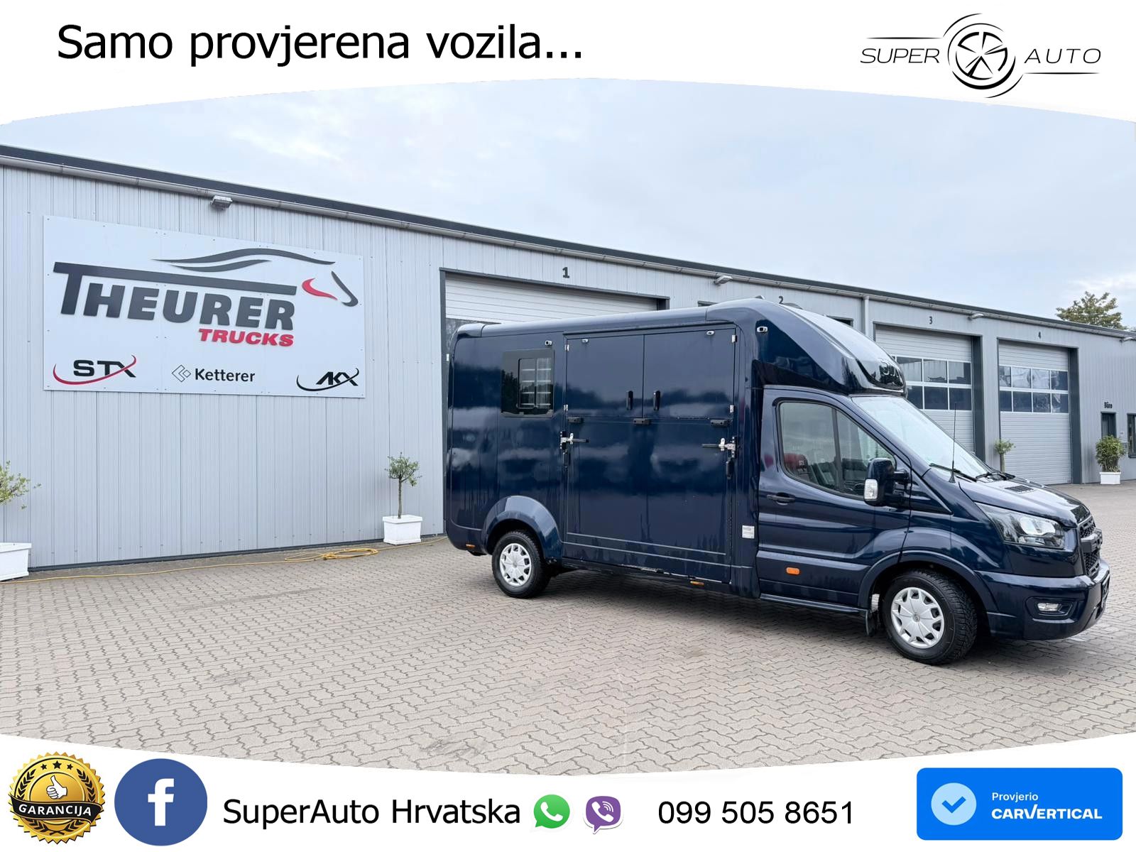 Ford Transit STX  Haras 1-2 Pferde 155 KS