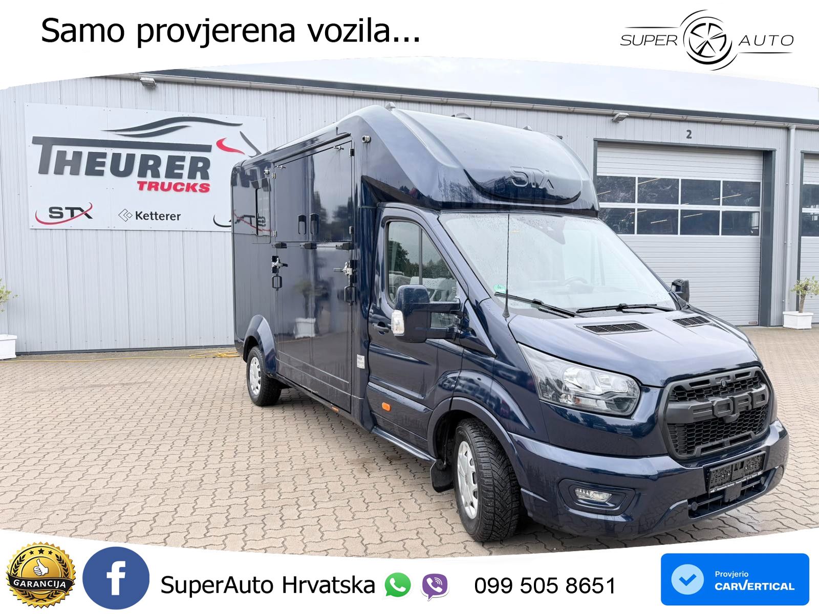 Ford Transit STX  Haras 1-2 Pferde 155 KS