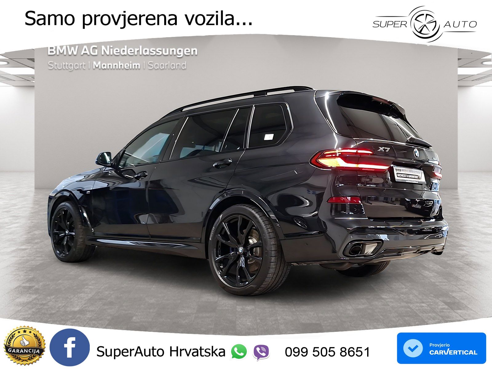 BMW X7 40d (352 KS) xDrive Steptronic M Sport