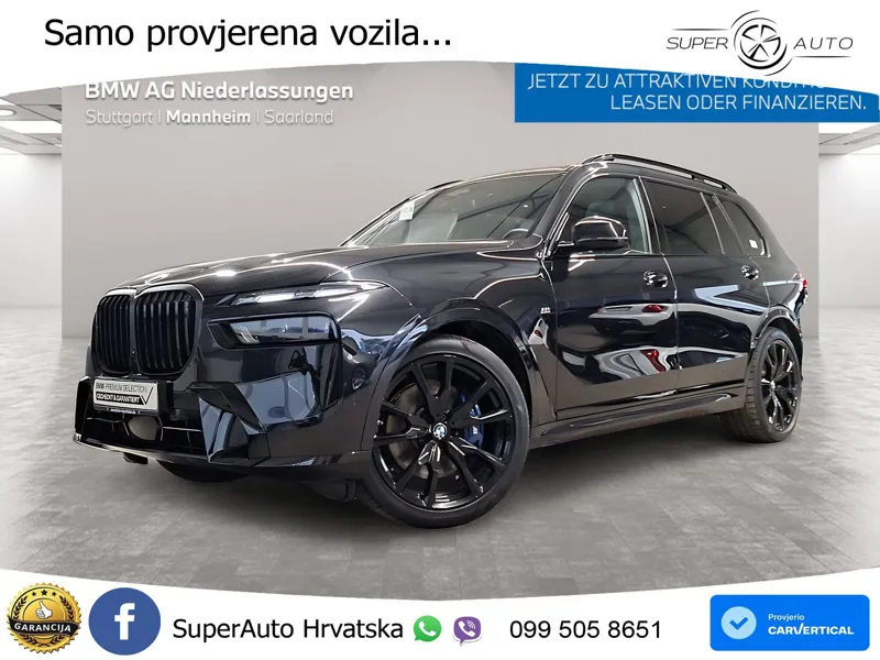 BMW X7 40d (352 KS) xDrive Steptronic M Sport