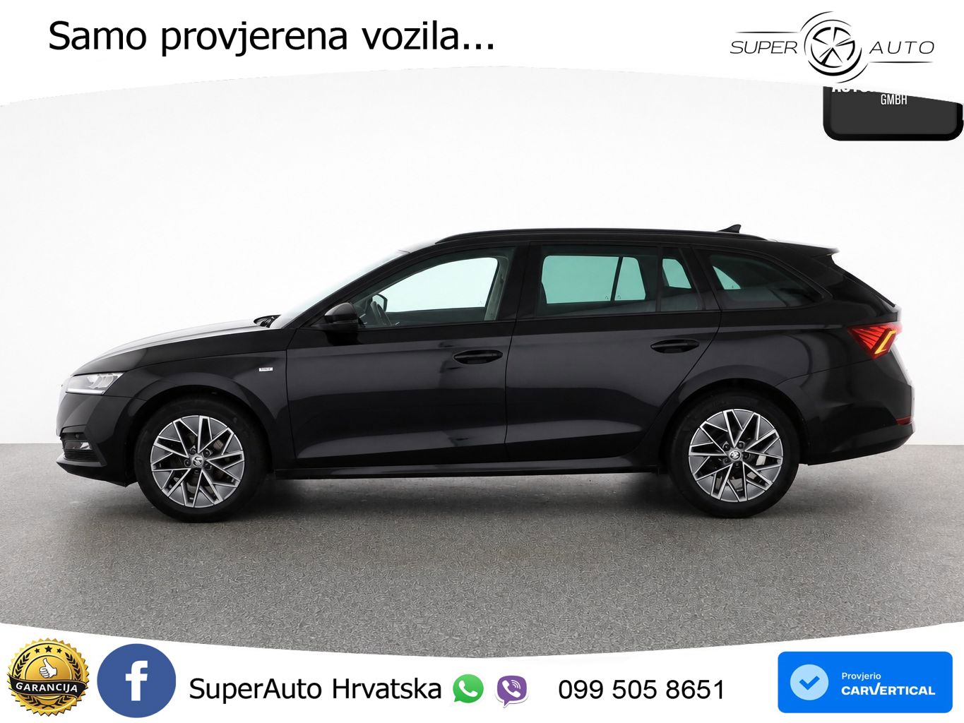 Škoda Octavia Combi 2.0 TDI (150 KS) DSG LED+GR SJED+ACC