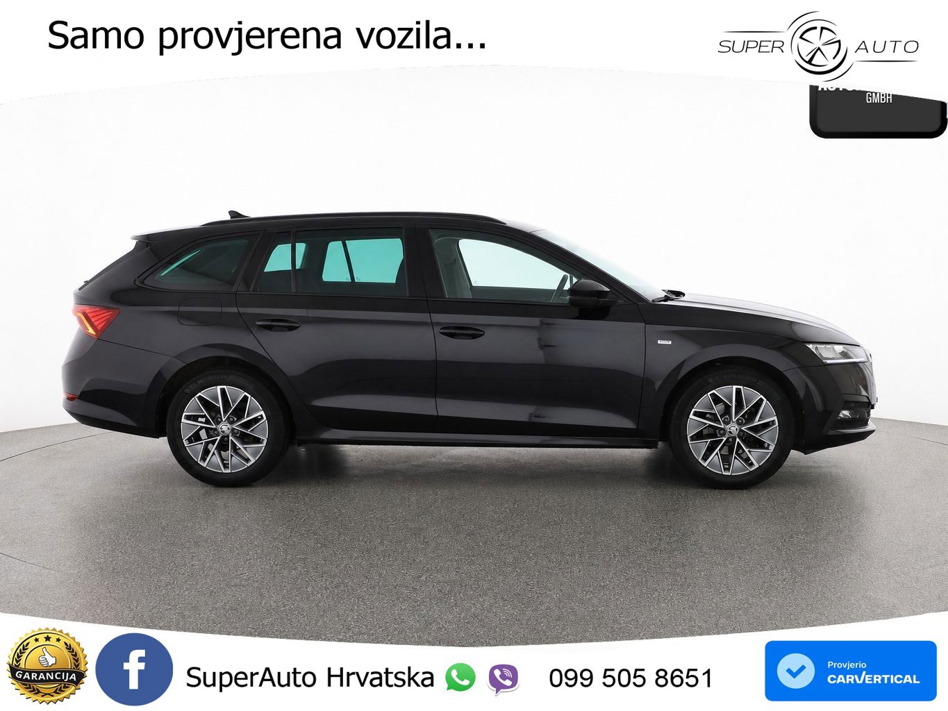 Škoda Octavia Combi 2.0 TDI (150 KS) DSG LED+GR SJED+ACC