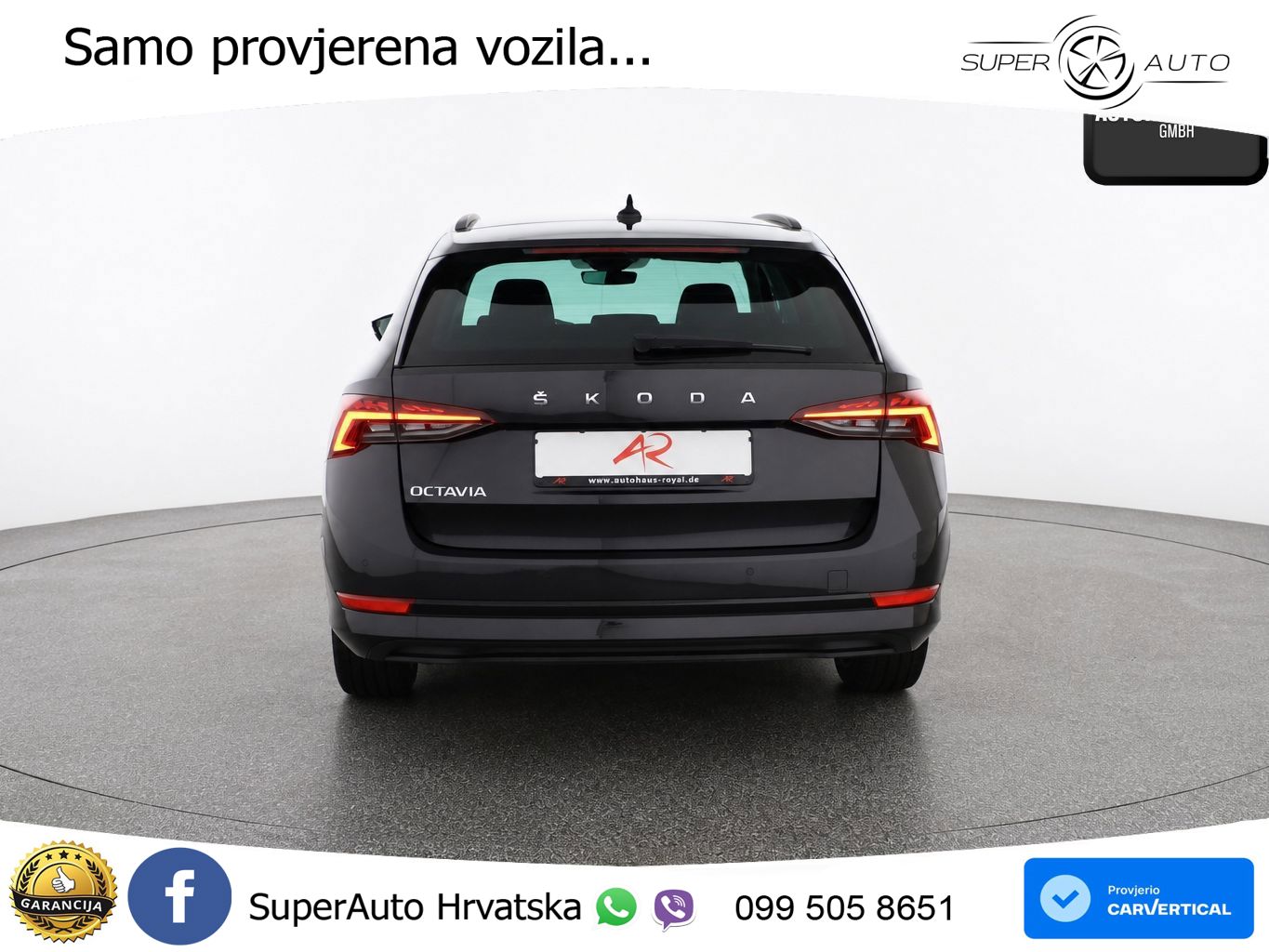 Škoda Octavia Combi 2.0 TDI (150 KS) DSG LED+GR SJED+ACC