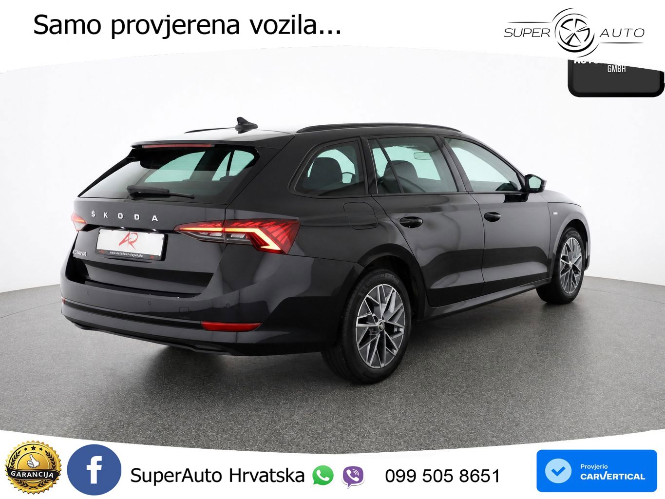 Škoda Octavia Combi 2.0 TDI (150 KS) DSG LED+GR SJED+ACC