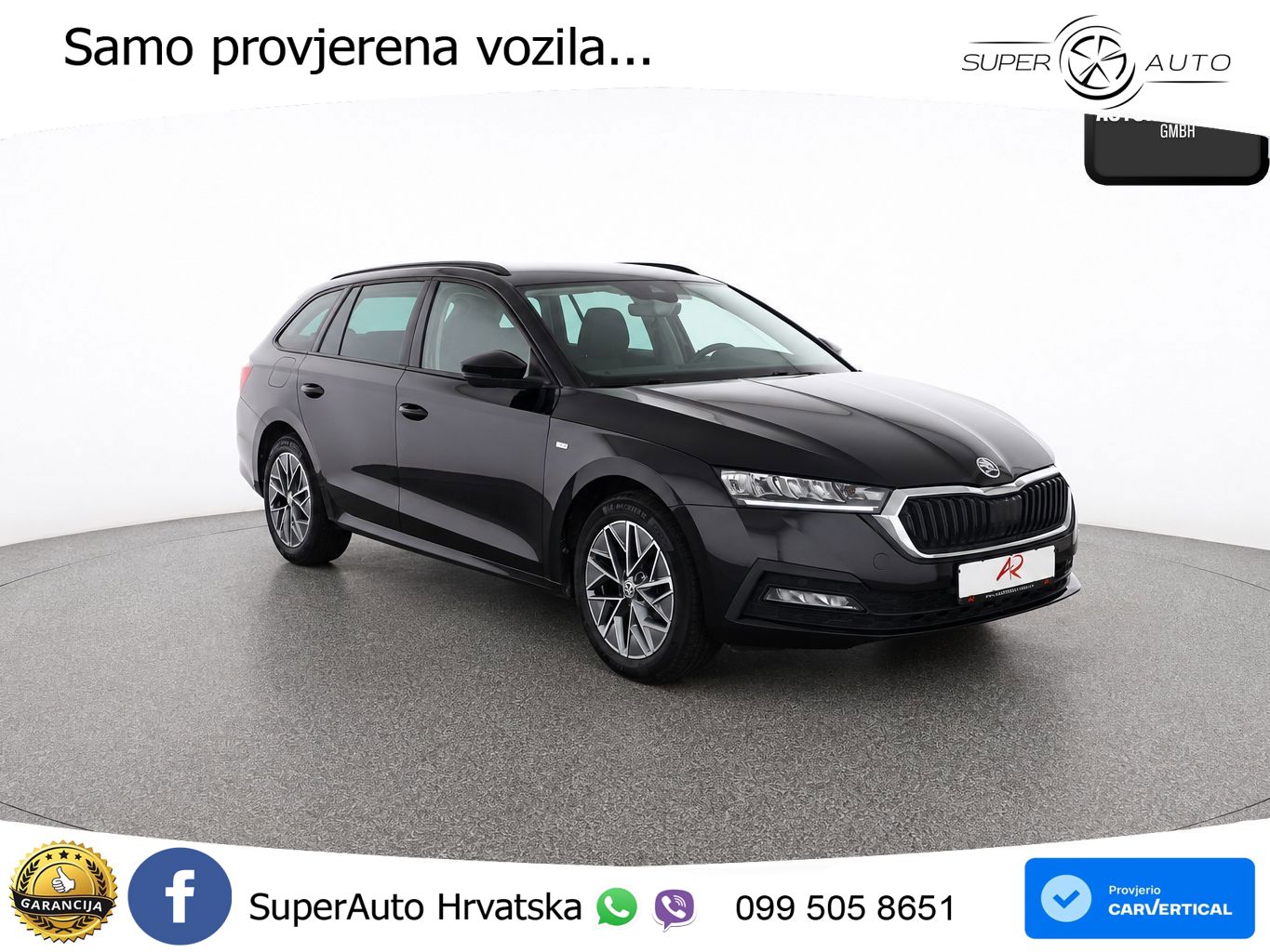 Škoda Octavia Combi 2.0 TDI (150 KS) DSG LED+GR SJED+ACC