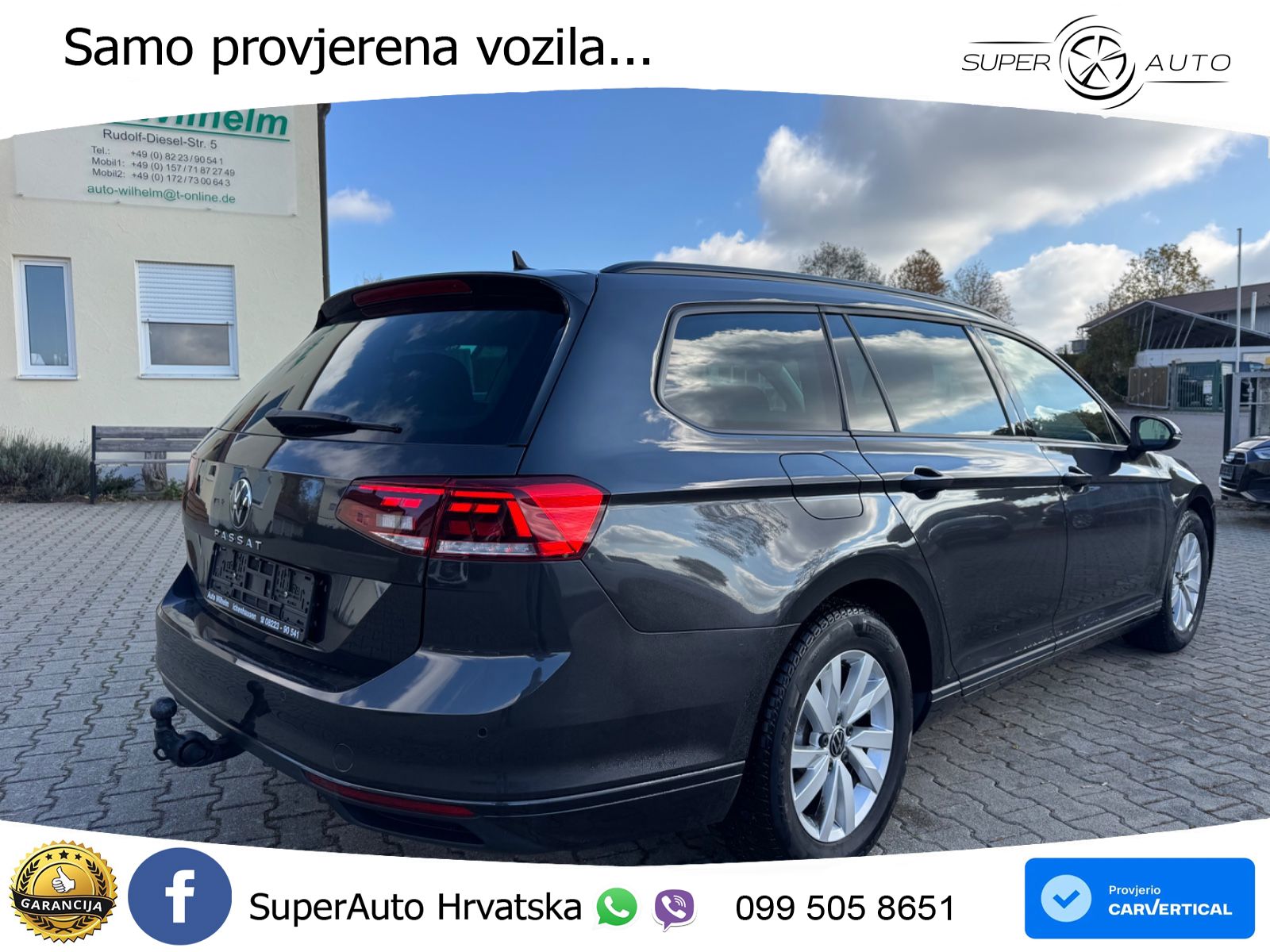 Volkswagen Passat Variant 2.0 TDI (150 KS) DSG LED+GR SJED+ACC