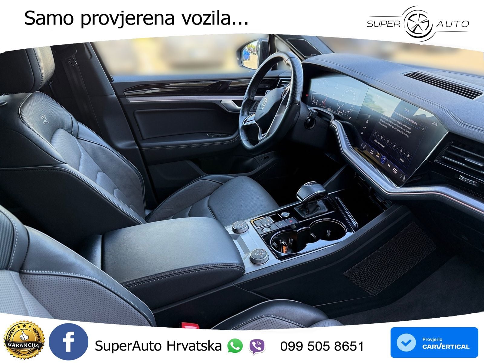 Volkswagen Touareg 3.0 V6 TDI (286 KS) 4MOTION Tiptronic R-Line ZRAČNI+ACC+GR SJED+KAM+PANO