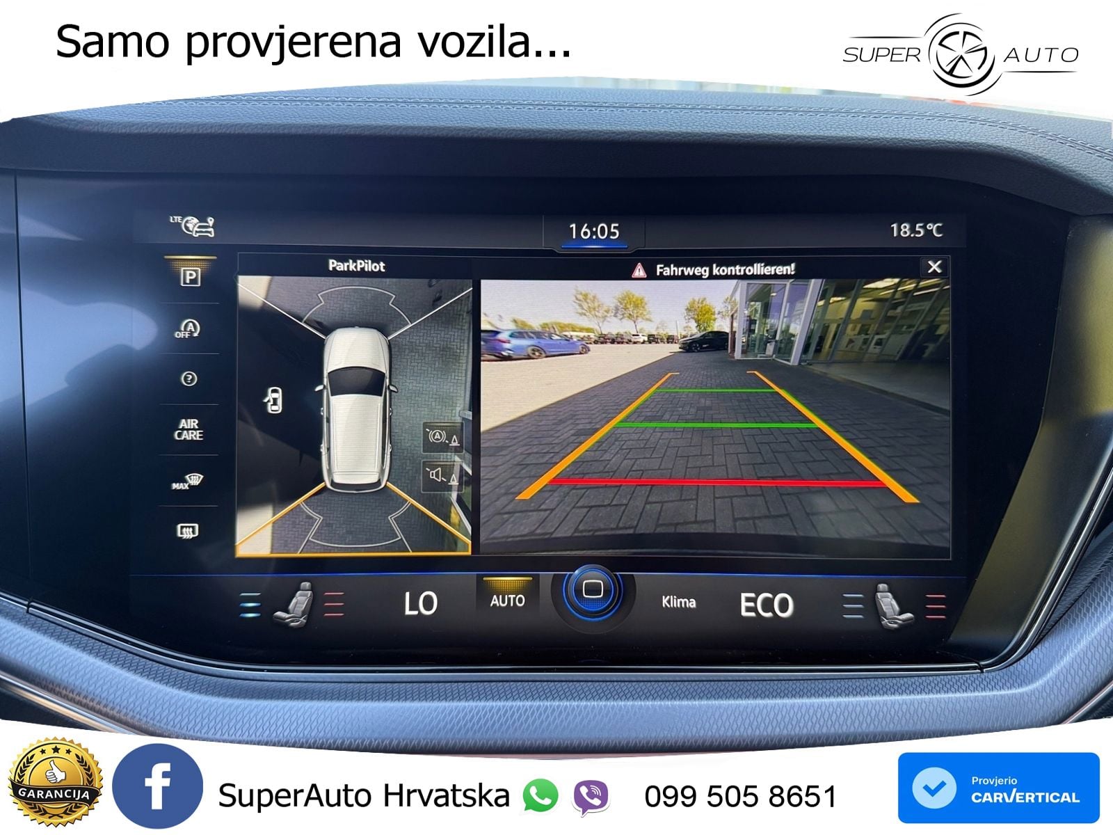 Volkswagen Touareg 3.0 V6 TDI (286 KS) 4MOTION Tiptronic R-Line ZRAČNI+ACC+GR SJED+KAM+PANO