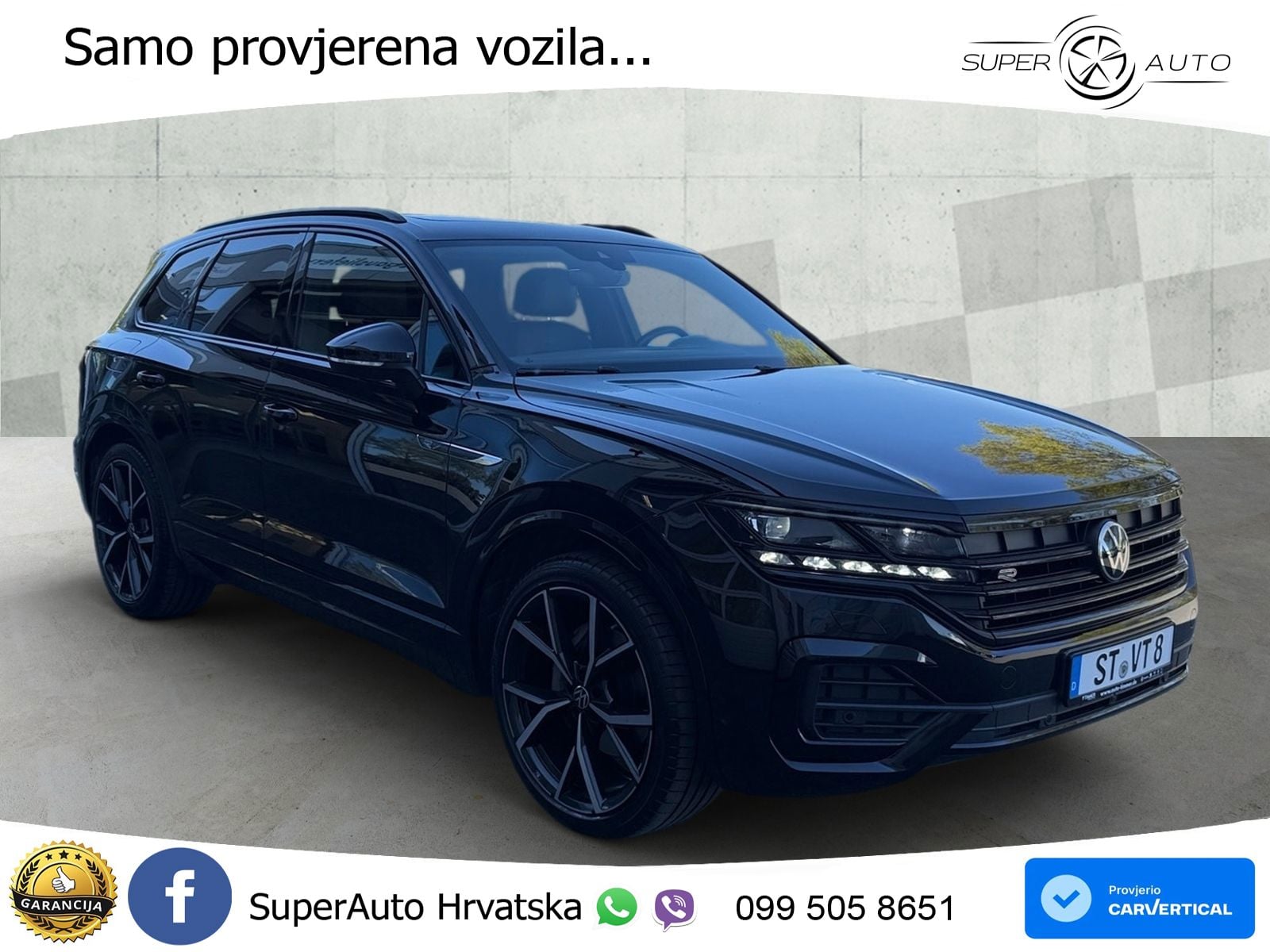 Volkswagen Touareg 3.0 V6 TDI (286 KS) 4MOTION Tiptronic R-Line ZRAČNI+ACC+GR SJED+KAM+PANO