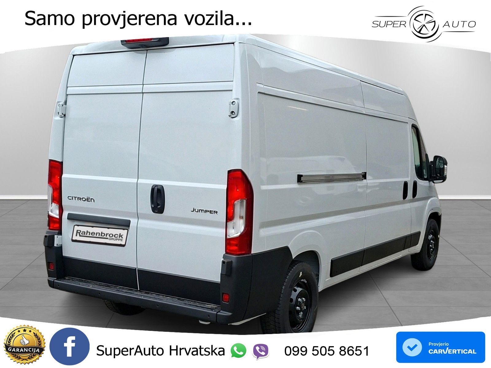 Citroën Jumper Kasten L3H2 Diesel 140 MT6 3.5T Kamera 140 KS