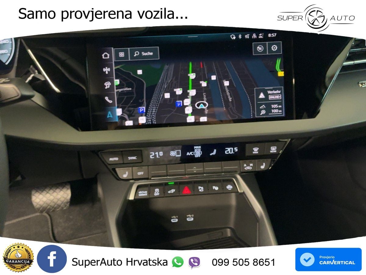 Audi A3 allstreet 40 TFSIe (204 KS) S tronic LED+GR SJED+ACC