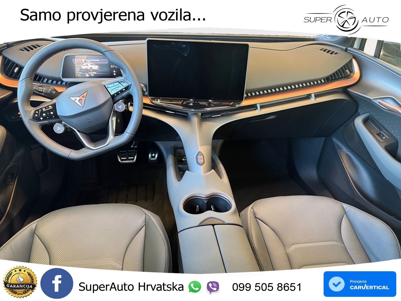 Cupra Tavascan 82 kWh (340 KS)  4WD VZ LED+GR SJED+ACC
