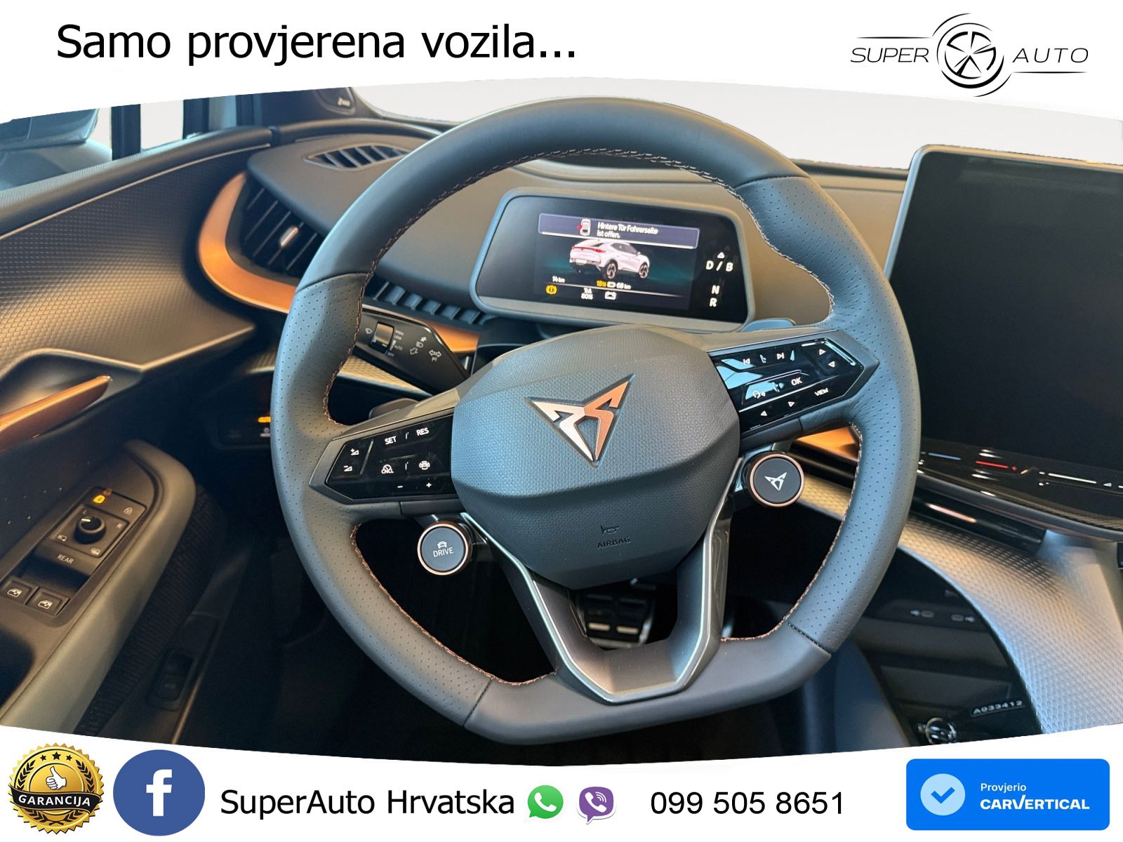 Cupra Tavascan 82 kWh (340 KS)  4WD VZ LED+GR SJED+ACC