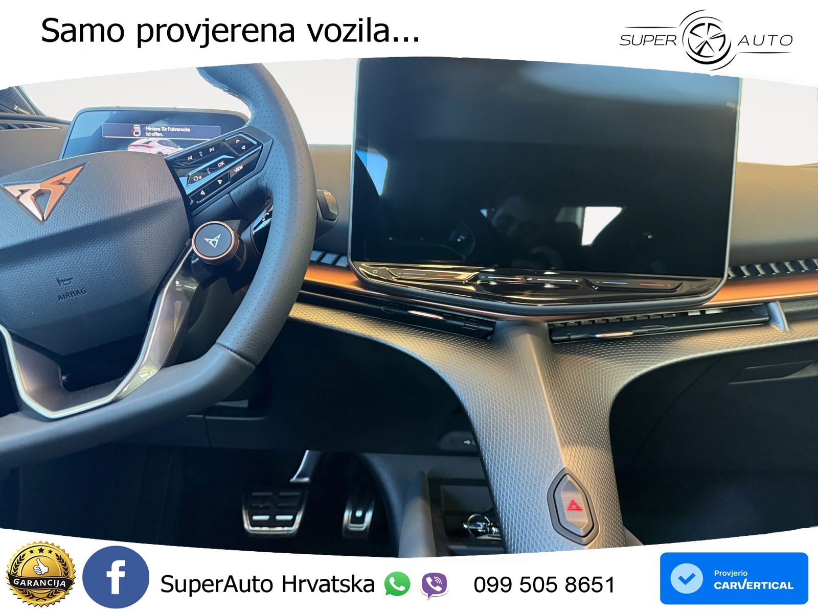 Cupra Tavascan 82 kWh (340 KS)  4WD VZ LED+GR SJED+ACC