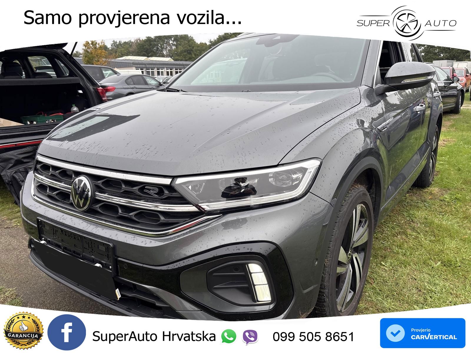 Volkswagen T-Roc 1.5 TSI (150 KS) DSG R-Line LED+GR SJED+ACC