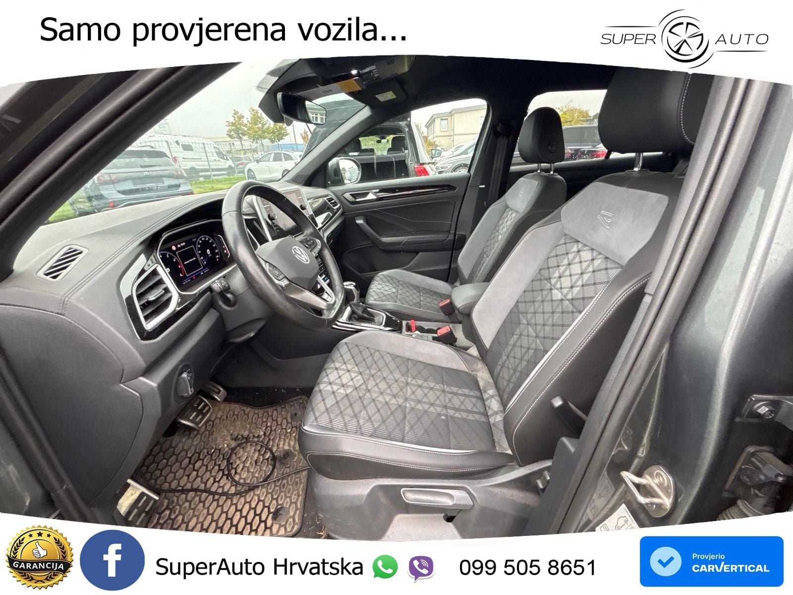 Volkswagen T-Roc 1.5 TSI (150 KS) DSG R-Line LED+GR SJED+ACC