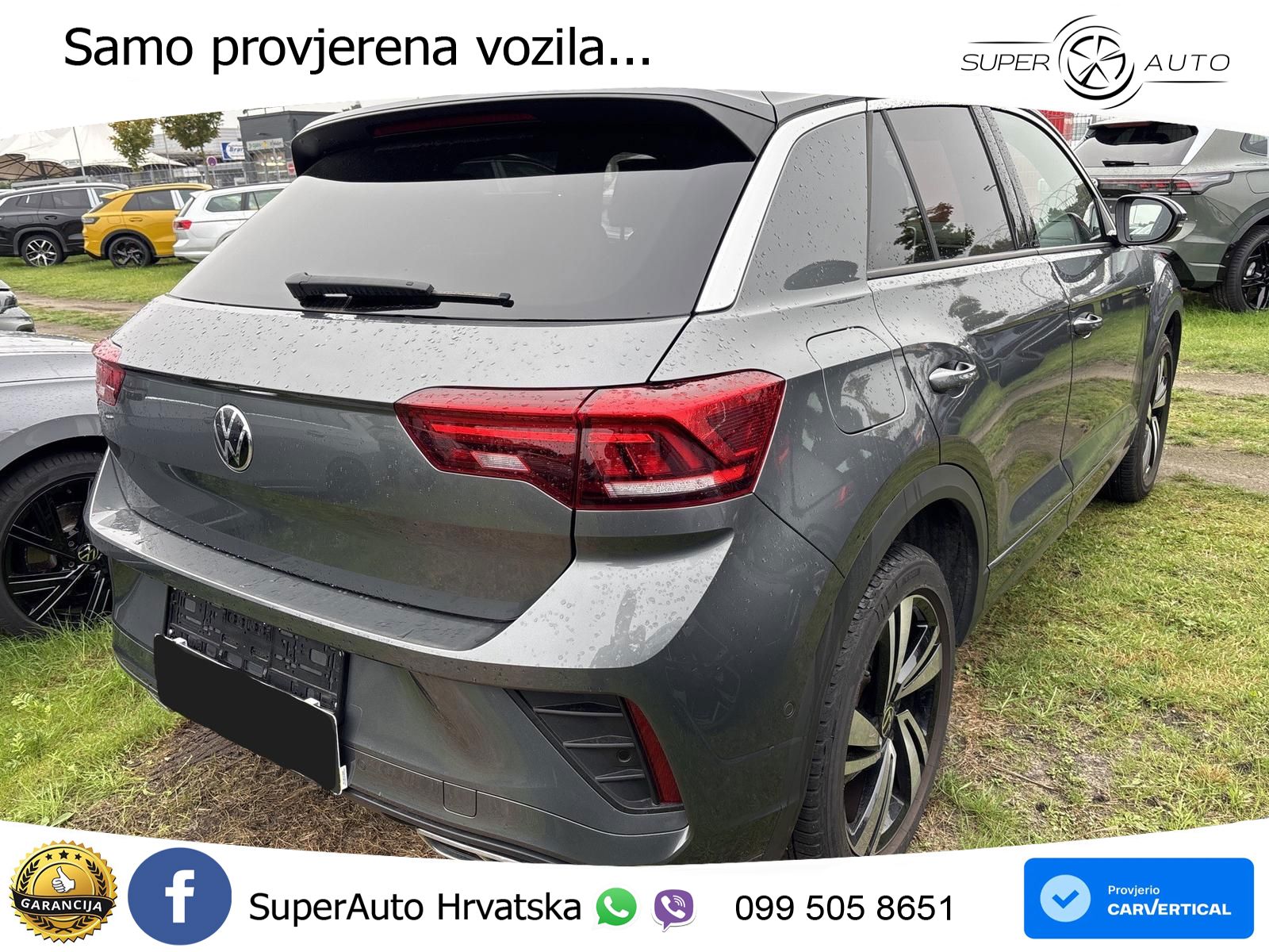 Volkswagen T-Roc 1.5 TSI (150 KS) DSG R-Line LED+GR SJED+ACC