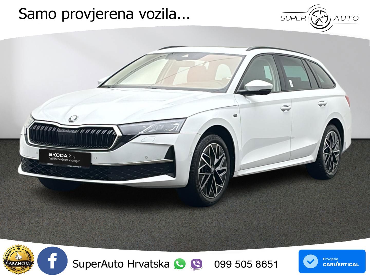 Škoda Octavia Combi 2.0 TDI (150 KS) DSG ACC+HEAD+4xGR SJED+360+PANO