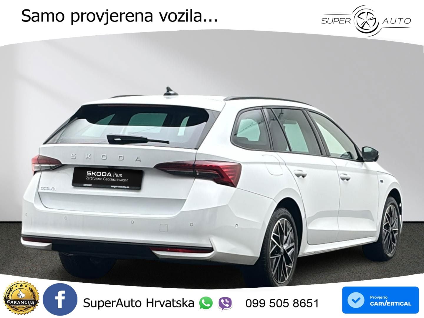Škoda Octavia Combi 2.0 TDI (150 KS) DSG ACC+HEAD+4xGR SJED+360+PANO