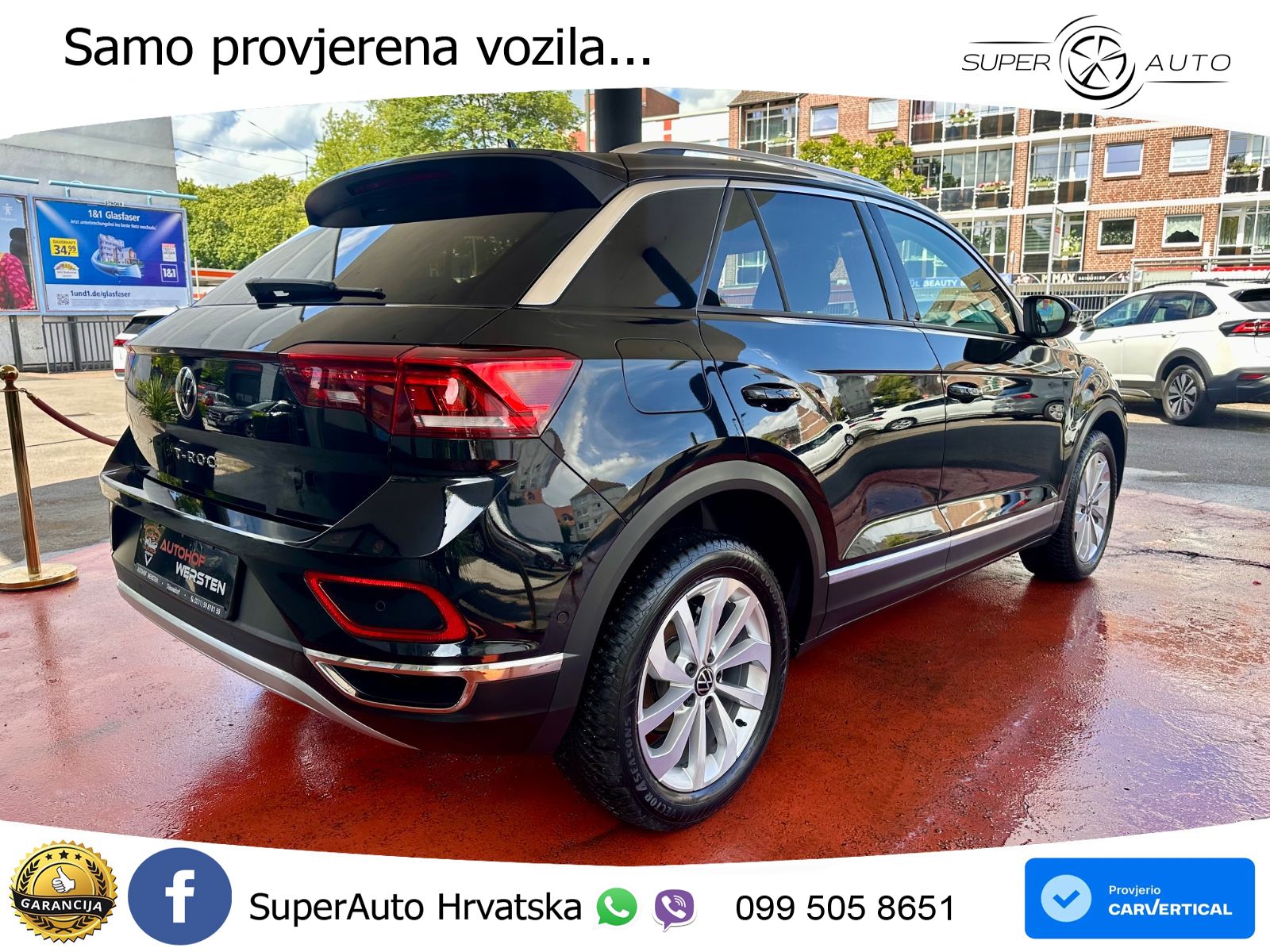 Volkswagen T-Roc 1.5 TSI (150 KS) LED+GR SJED+ACC