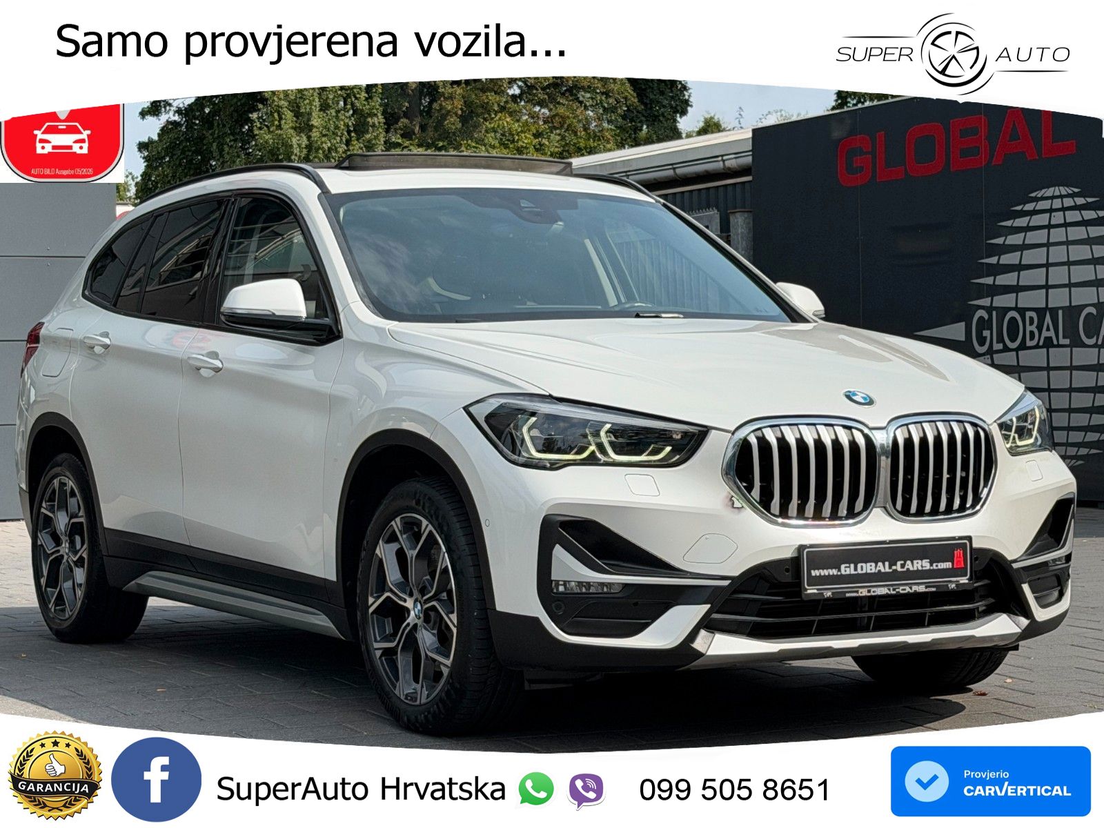 BMW X1 20d (190 KS) xDrive Steptronic LED+GR SJED+ACC