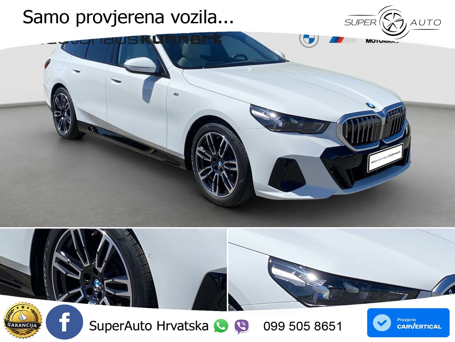 BMW 520d Touring (197 KS) Steptronic M Sport LED+GR SJED+ACC