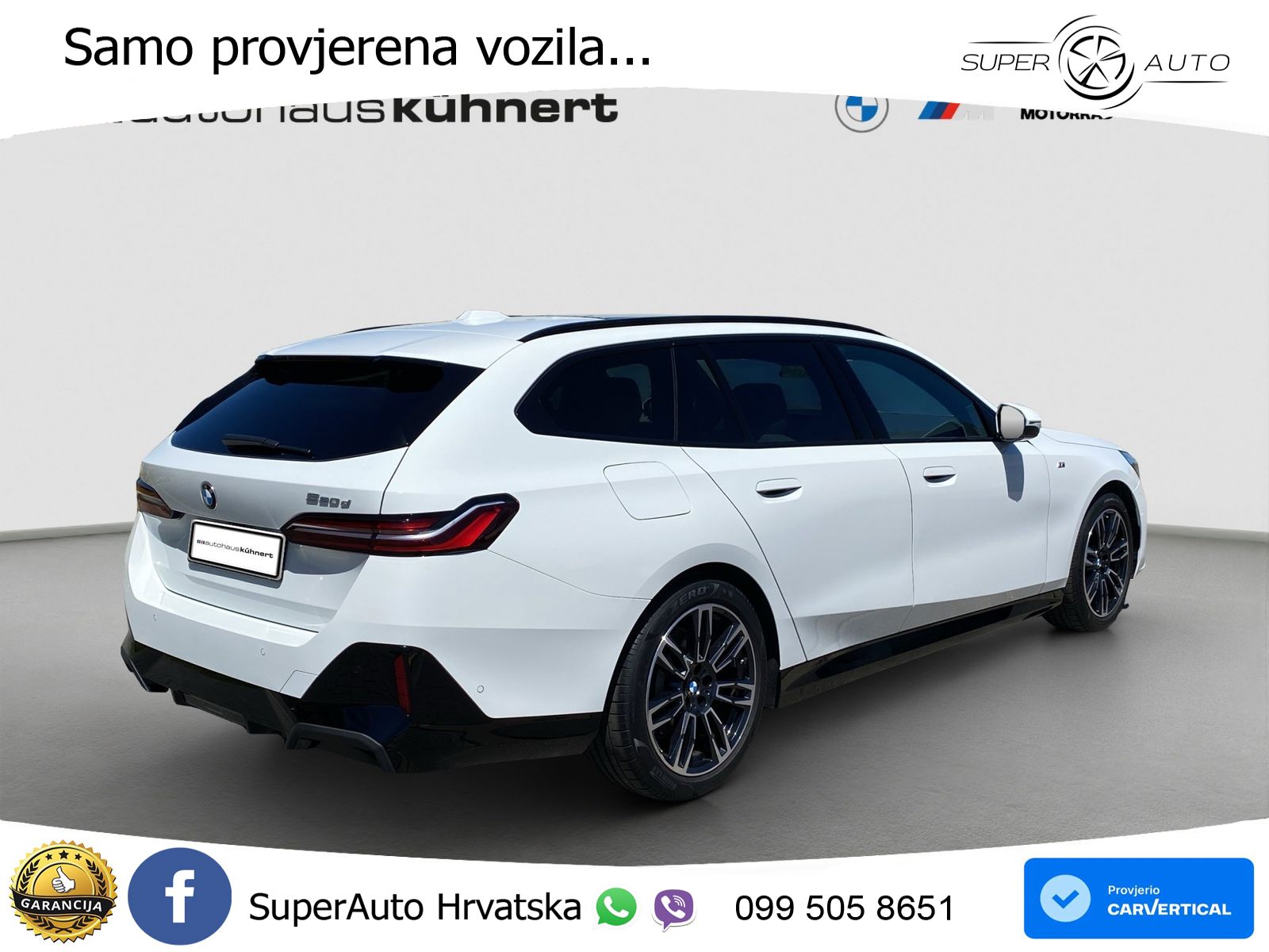 BMW 520d Touring (197 KS) Steptronic M Sport LED+GR SJED+ACC