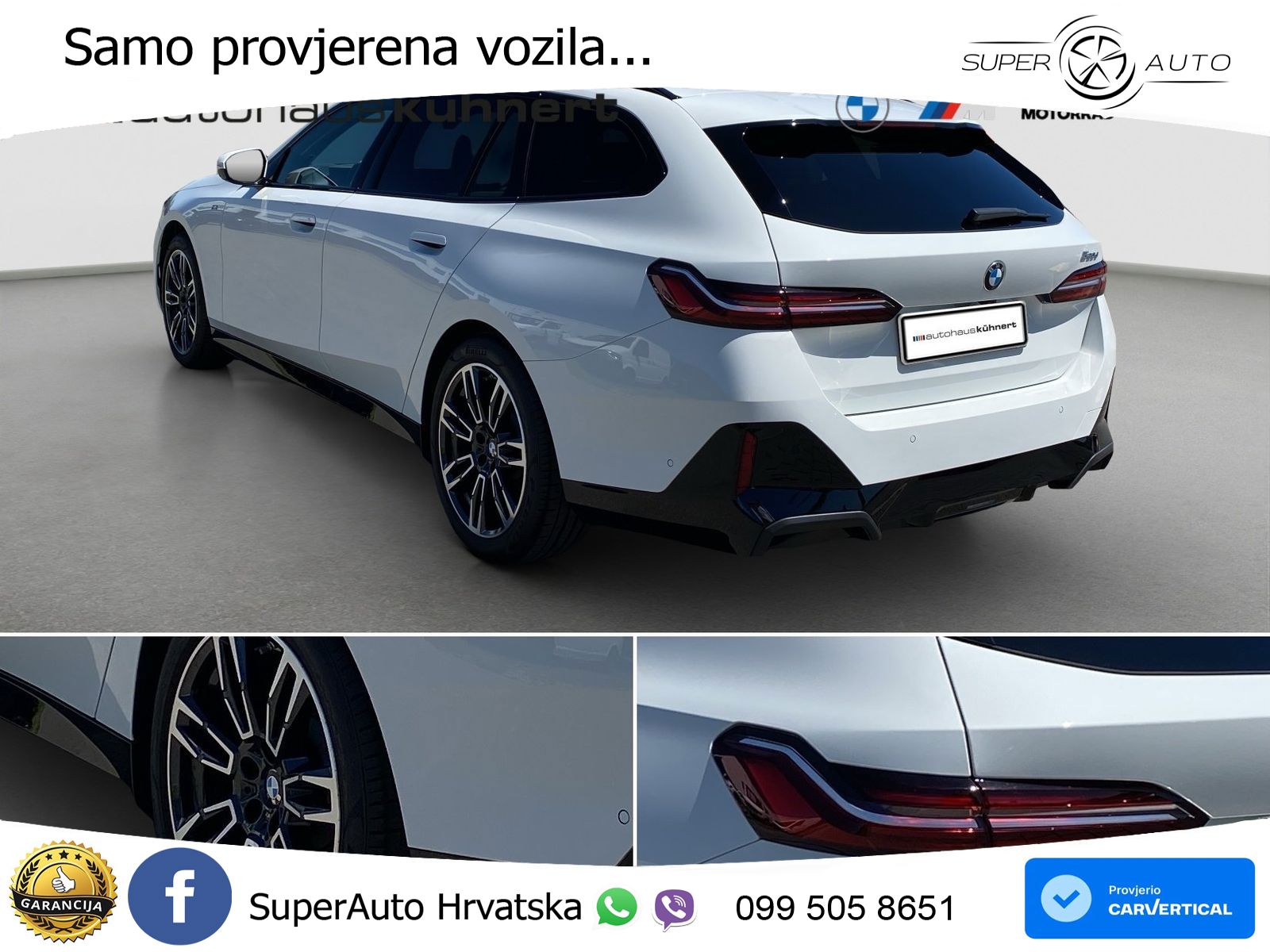 BMW 520d Touring (197 KS) Steptronic M Sport LED+GR SJED+ACC