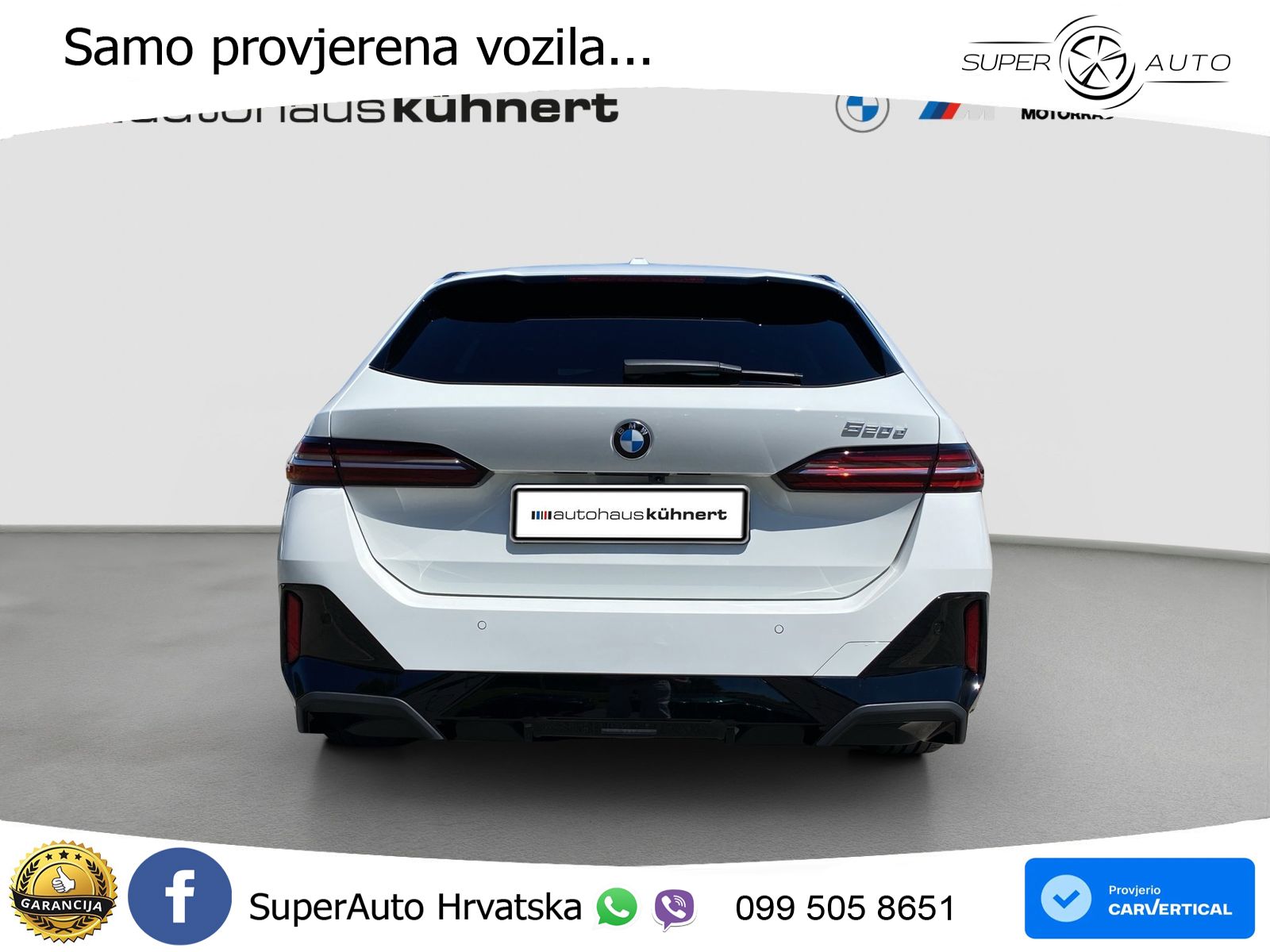 BMW 520d Touring (197 KS) Steptronic M Sport LED+GR SJED+ACC