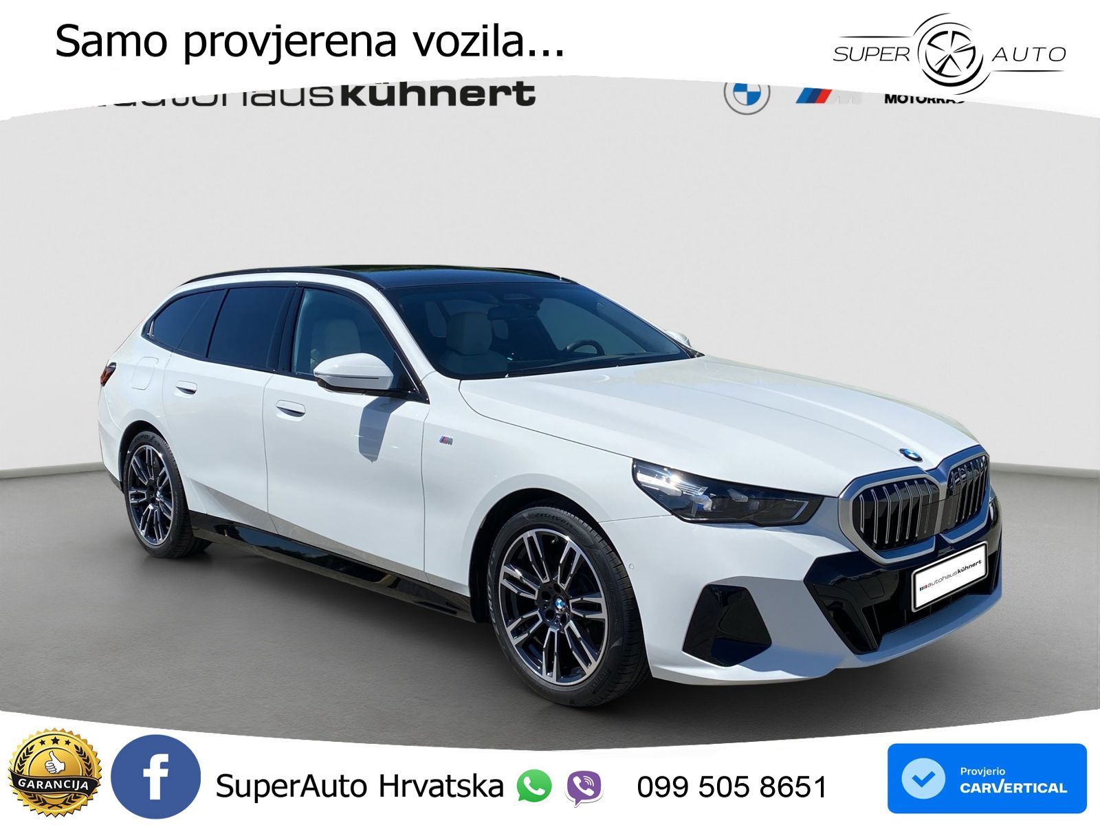 BMW 520d Touring (197 KS) Steptronic M Sport LED+GR SJED+ACC