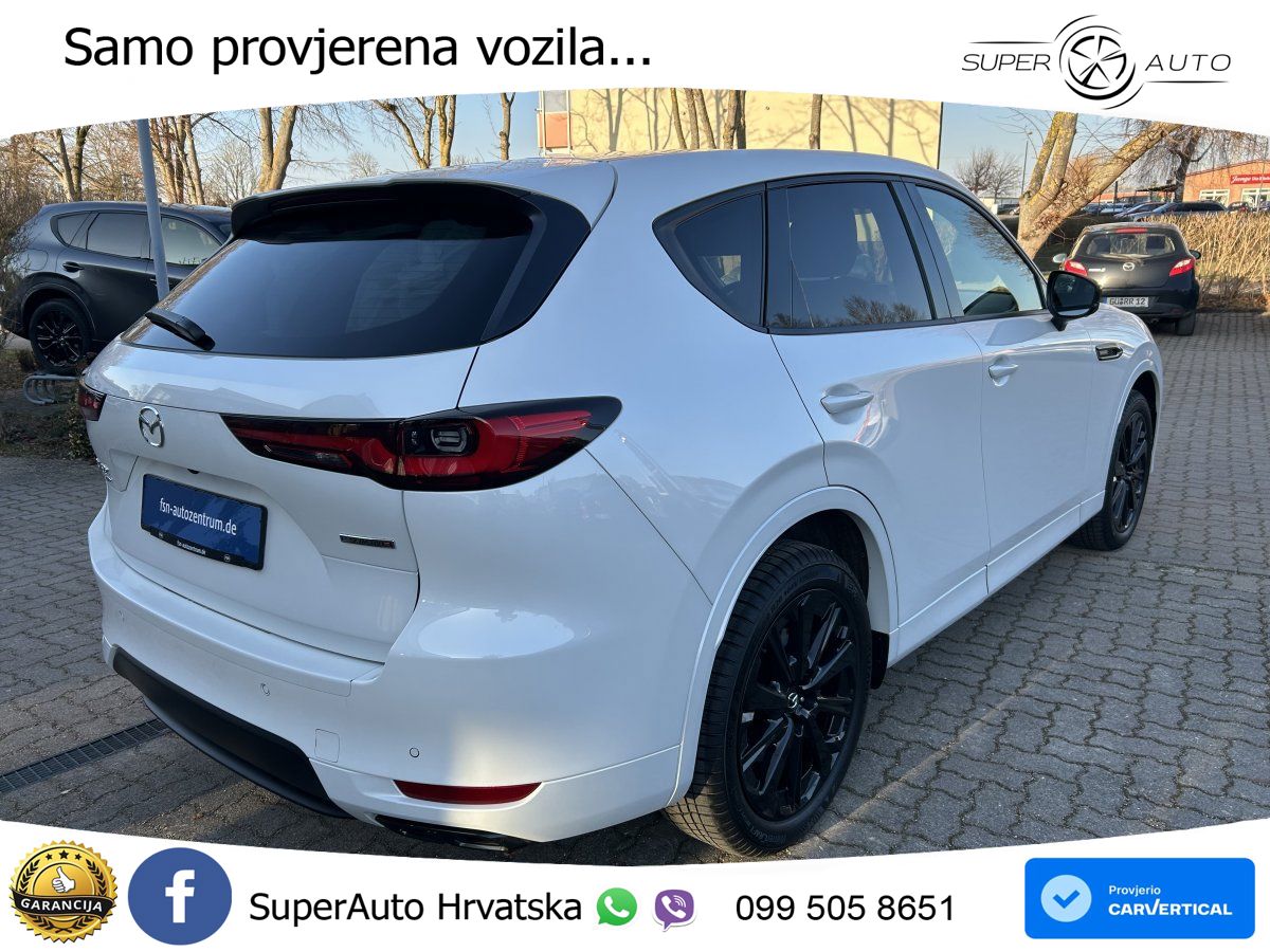 Mazda CX-60 3.3 e-Skyactiv D (254 KS) AWD Automatic LED+GR SJED+ACC